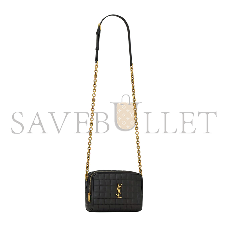 YSL CASSANDRE MATELASSÉ CARRÉ CAMERA BAG IN LAMBSKIN 764809AABVP1000 (19.5*14*4cm)